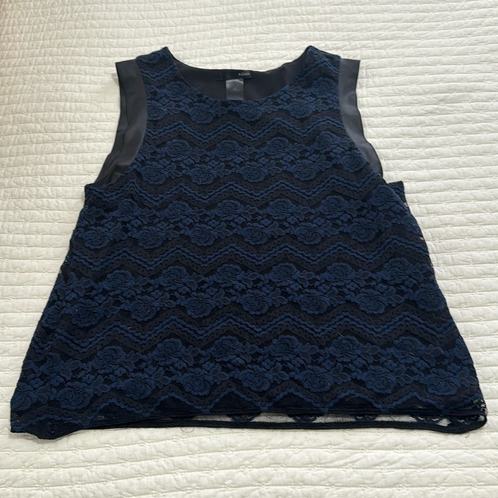 Aqua blouse